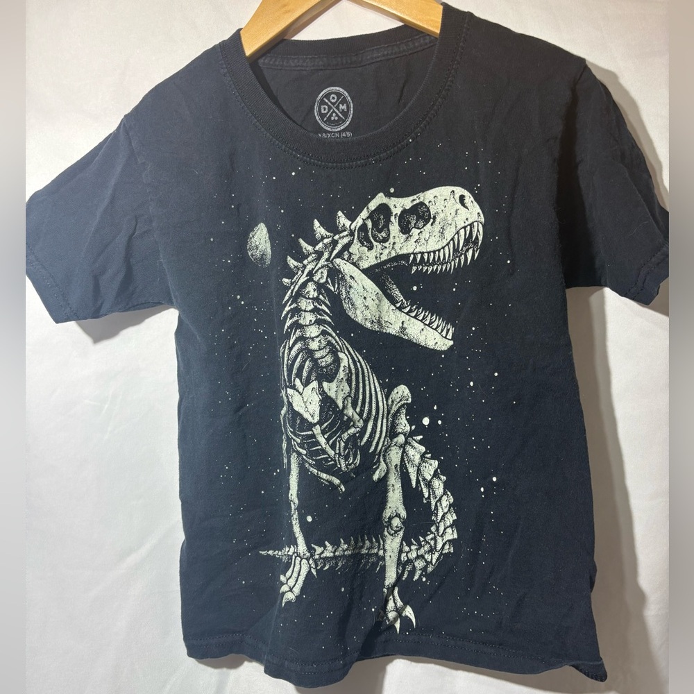 Six 4Y Boys Dinosaur Short Sleeve Shirt, Boys Tees, Dino T-shirt, Girls Shirts - Picture 7 of 7